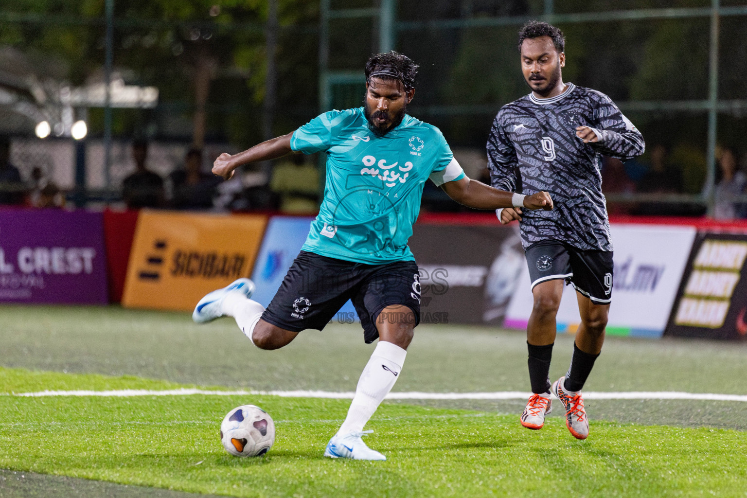 MIRA RC VS CLUB CVC in Club Maldives Classic 2024 held in Rehendi Futsal Ground, Hulhumale', Maldives on Sunday, 8th September 2024. 
Photos: Hassan Simah / images.mv