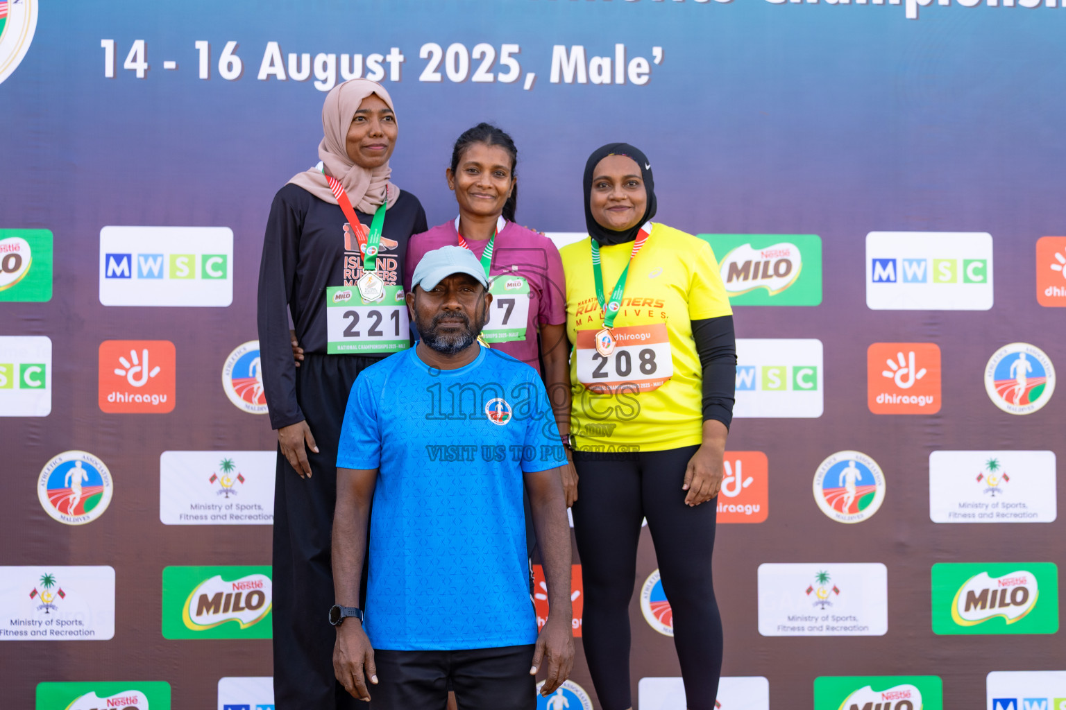 Day 2 of National Athletics Championship 2025 was held at Ekuveni Running Ground in Male', Maldives on Friday, 15th August 2025. Photos: Hasni / images.mv
