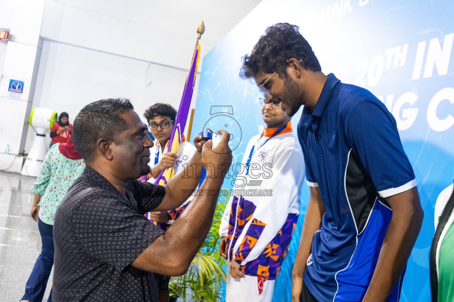 Day 4 of 20th Inter-school Swimming Competition 2024 held in Hulhumale', Maldives on Tuesday, 15th October 2024. Photos: Ismail Thoriq / images.mv