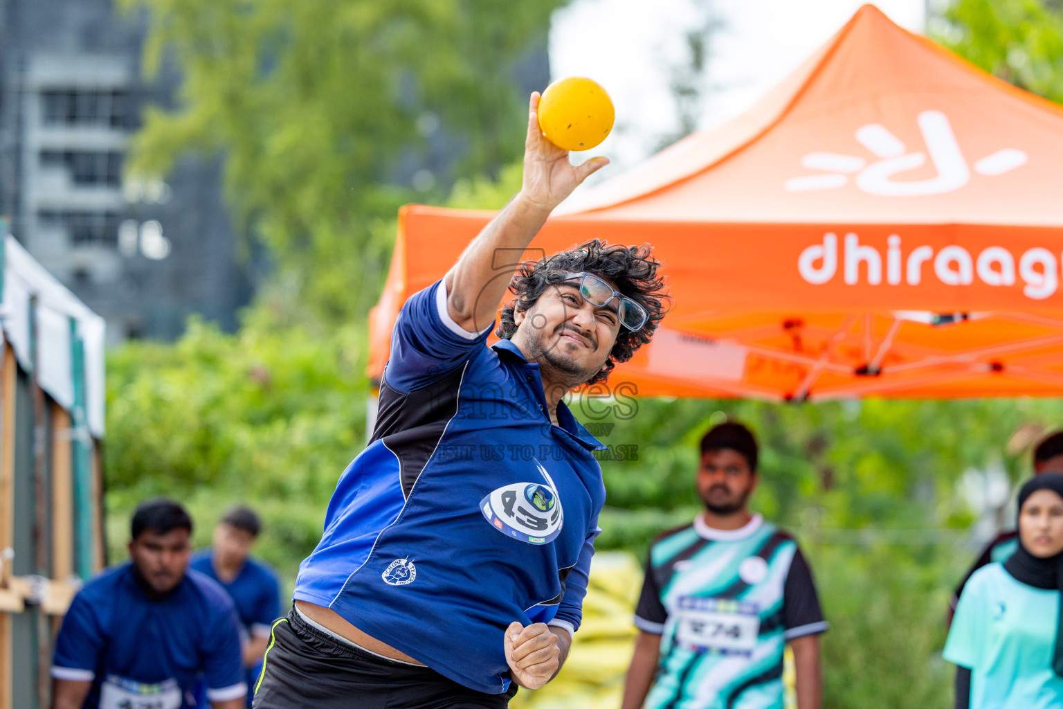 Day 2 of MWSC Interschool Athletics Championships 2024 held in Hulhumale Running Track, Hulhumale, Maldives on Sunday, 10th November 2024. 
Photos by: Hassan Simah / Images.mv