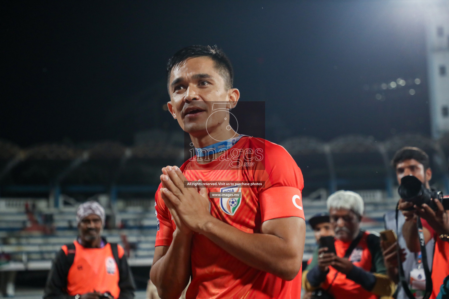 Kuwait vs India in the Final of SAFF Championship 2023 held in Sree Kanteerava Stadium, Bengaluru, India, on Tuesday, 4th July 2023. Photos: Nausham Waheed/ images.mv