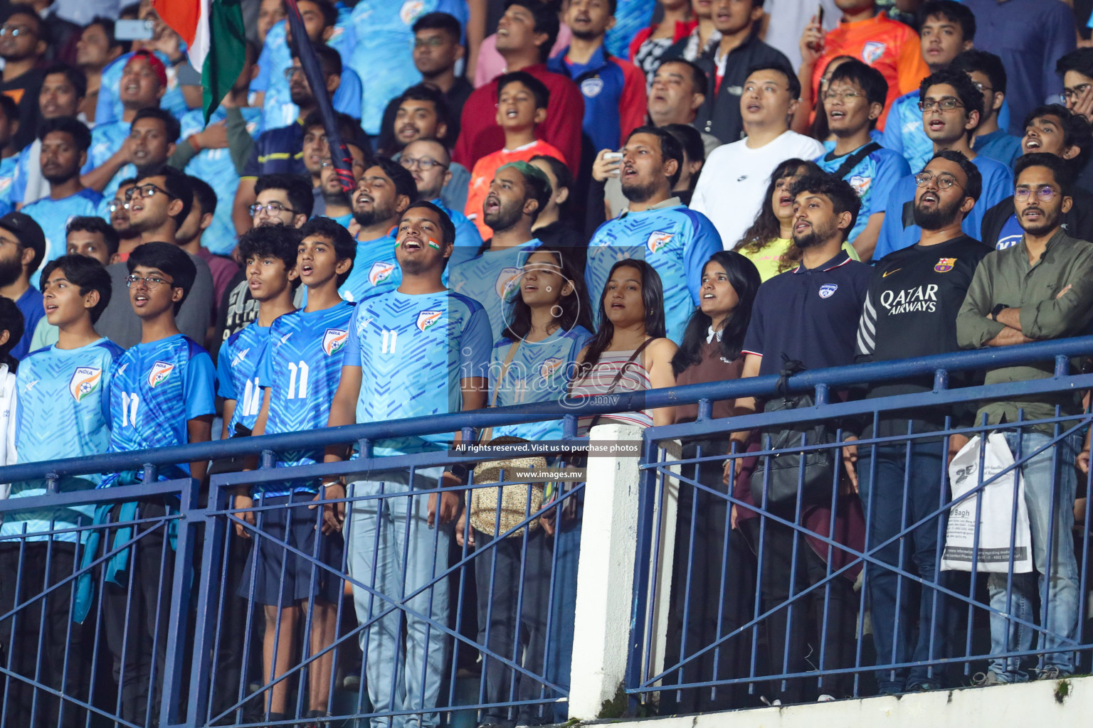 Kuwait vs India in the Final of SAFF Championship 2023 held in Sree Kanteerava Stadium, Bengaluru, India, on Tuesday, 4th July 2023. Photos: Nausham Waheed, Hassan Simah / images.mv