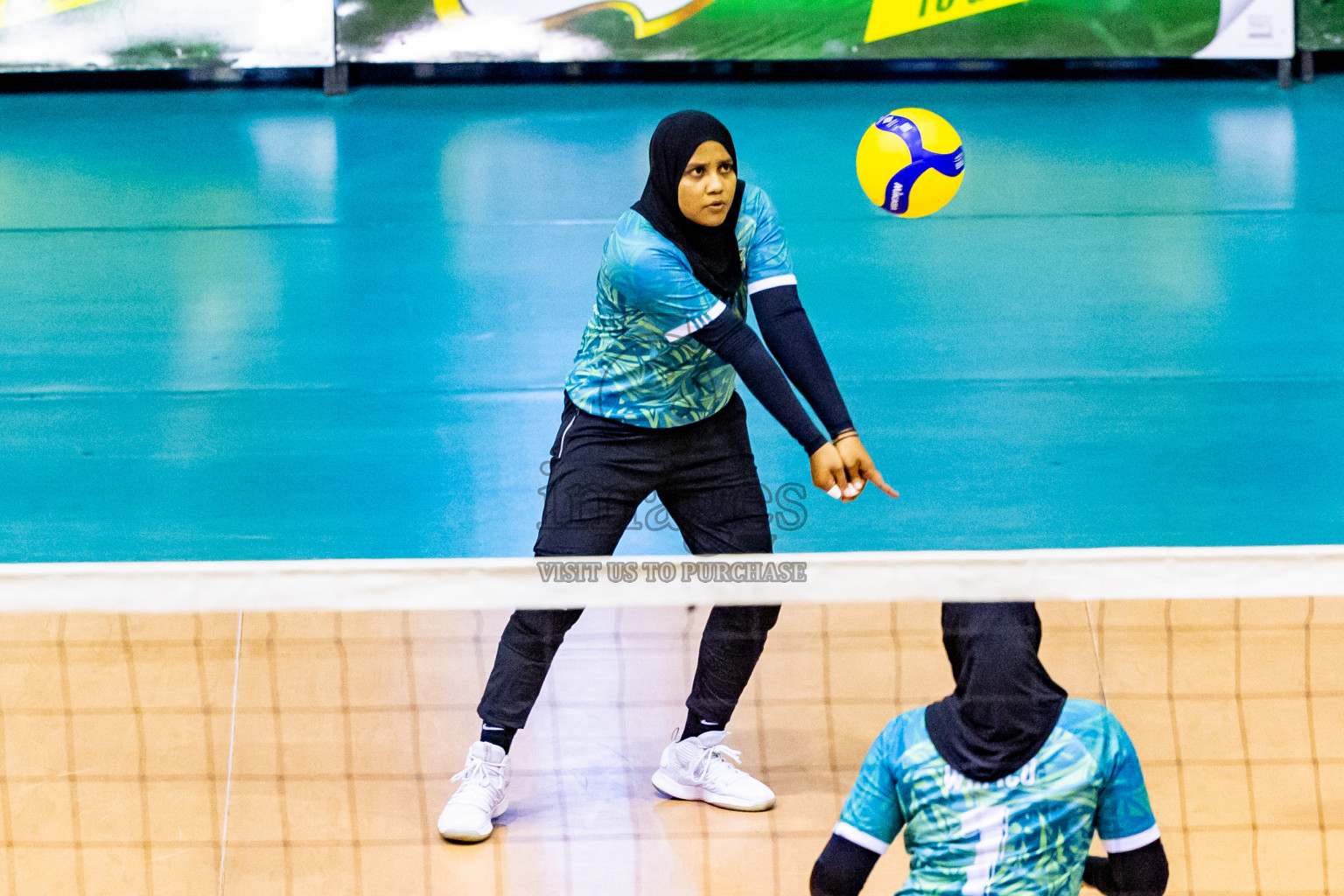 Day 3 of Women's Division of Milo VAM Cup 2024 held in Male', Maldives on Wednesday, 10th July 2024 at Social Center Indoor Hall Photos By: Nausham Waheed / images.mv