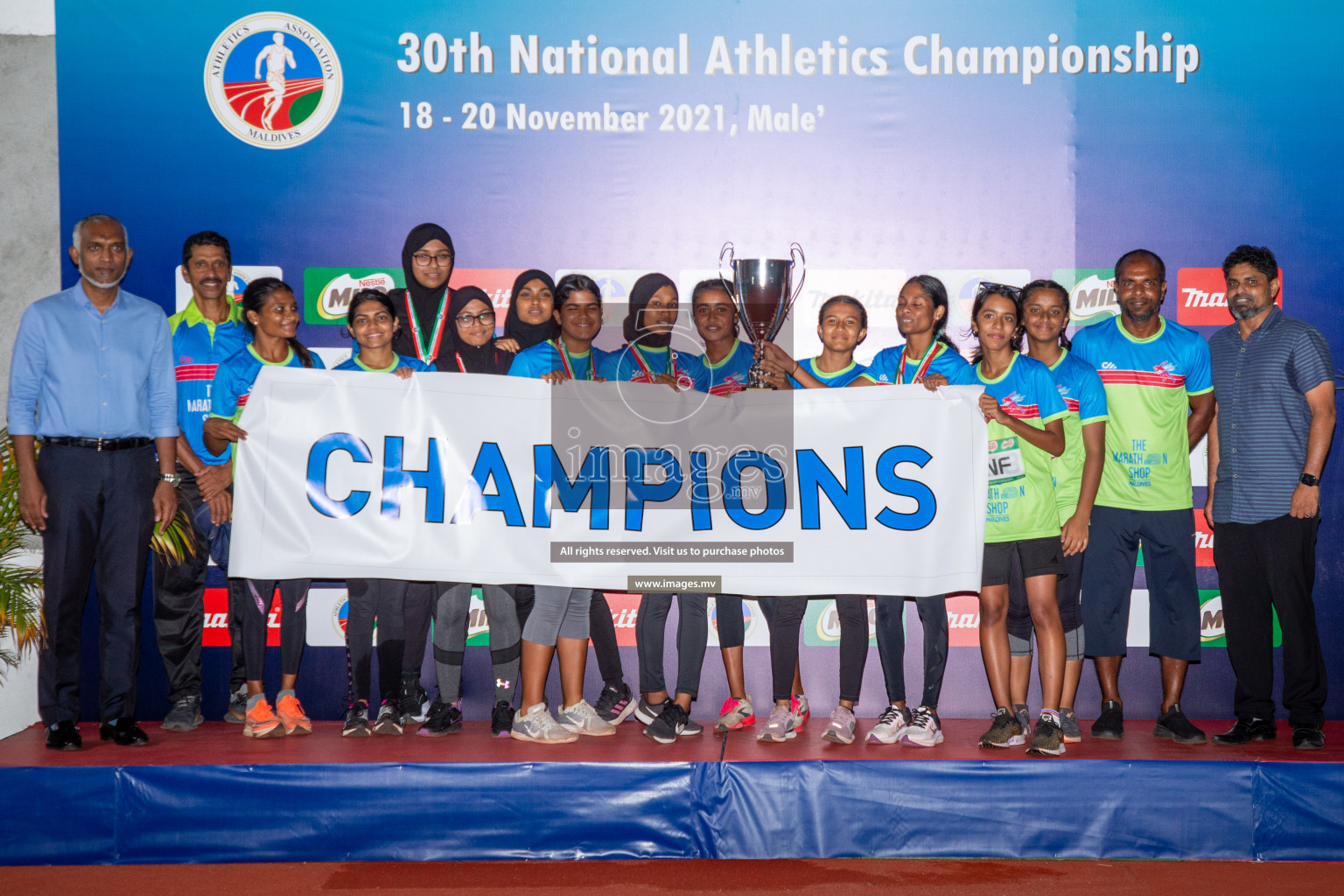 Day 3 from 30th National Athletics Championship 2021 held from 18 - 20 November 2021 in Ekuveni Synthetic Track