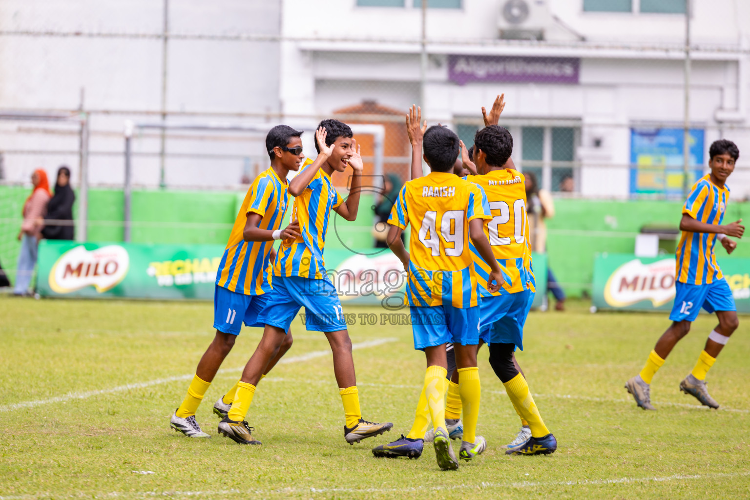 Day 2 of MILO Academy Championship 2025 (U14) was held on Friday, 31st October 2025 at Henveiru Football Grounds, Male', Maldives . 
Photos: Ismail Thoriq / images.mv