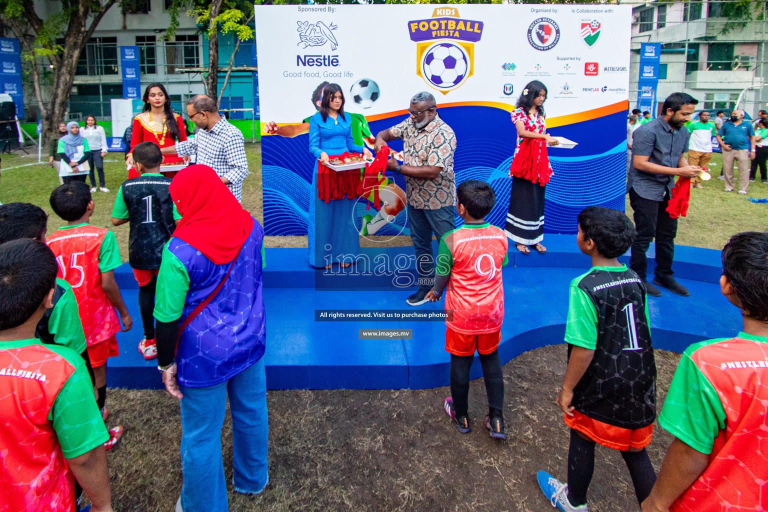 Day 4 of Milo Kids Football Fiesta 2022 was held in Male', Maldives on 22nd October 2022. Photos:Hassan Simah / images.mv