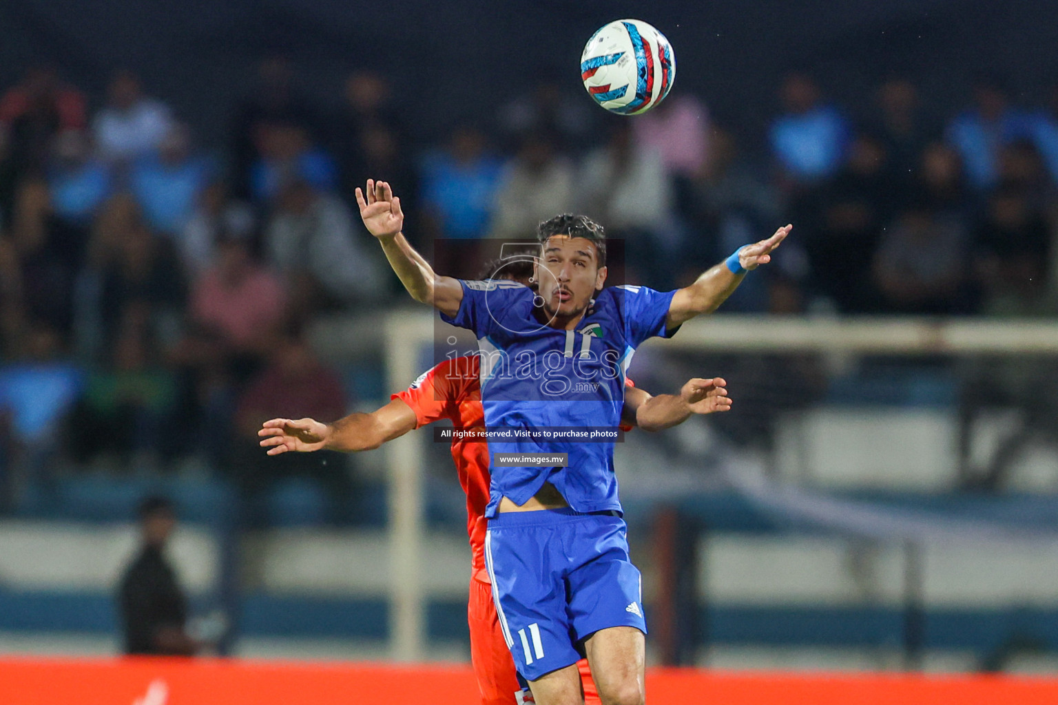 Kuwait vs India in the Final of SAFF Championship 2023 held in Sree Kanteerava Stadium, Bengaluru, India, on Tuesday, 4th July 2023. Photos: Nausham Waheed / images.mv