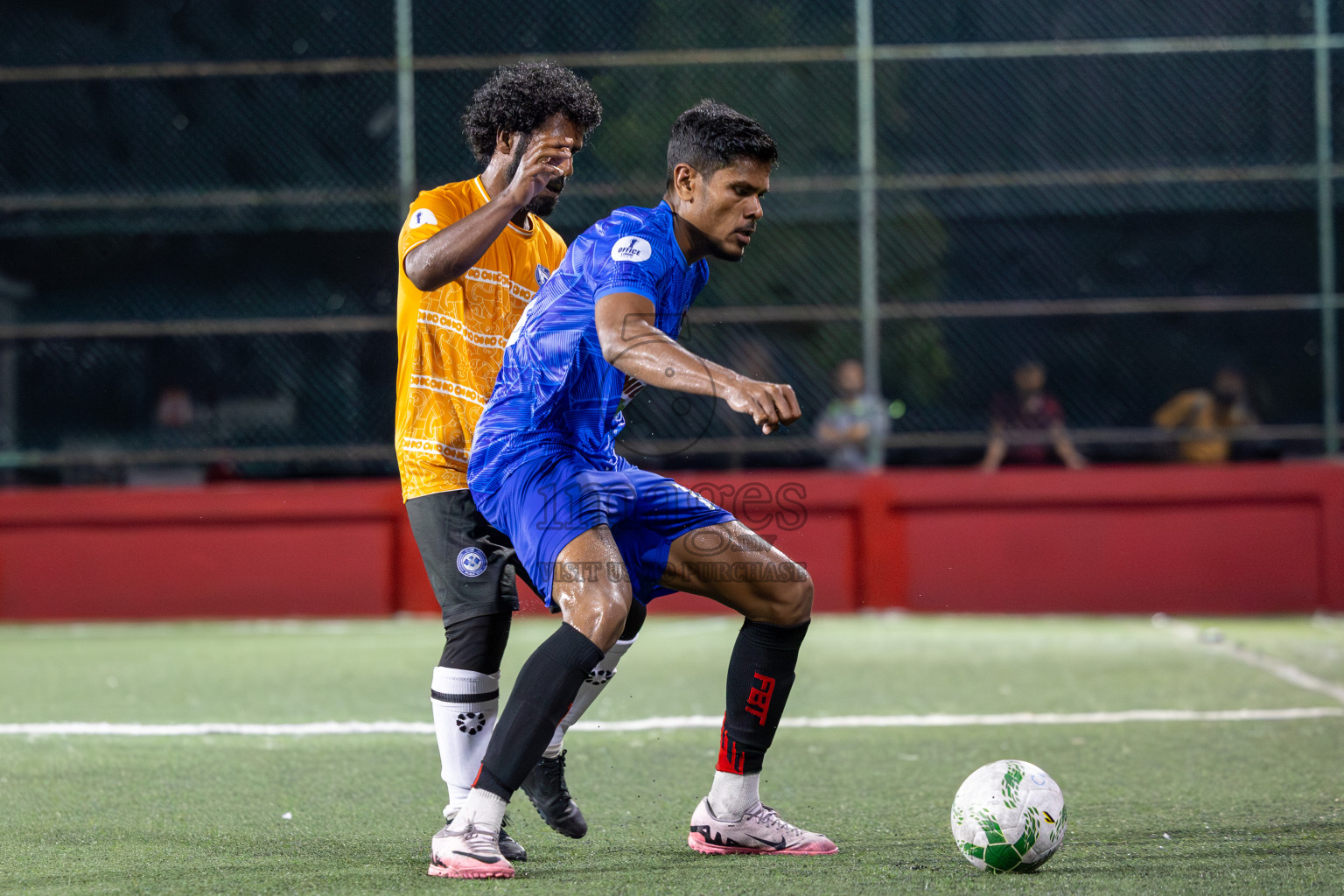 Police Club vs Club Male' City in Day 5 of Office League 2025 was held on Sunday, 20th April 2025 in Hulhumale', Maldives.
Photos: Ismail Thoriq / images.mv