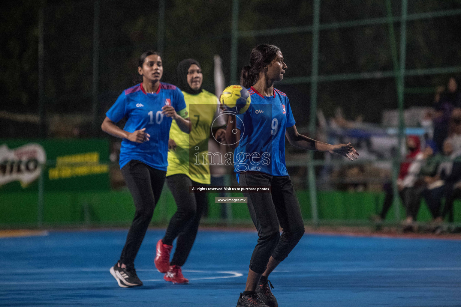 Milo 8th National Handball Tournament Day3, 17th December 2021, at Handball Ground, Male', Maldives. Photos by Nausham Waheed