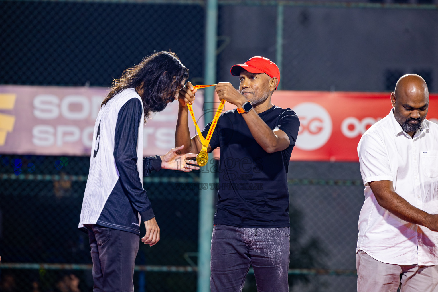 Opening of Golden Futsal Challenge 2025 with Charity Shield Match between L.Gan vs B.Eydhafushi was held on Saturday, 4th January 2025, in Hulhumale', Maldives Photos: Nausham Waheed , Ismail Thoriq / images.mv