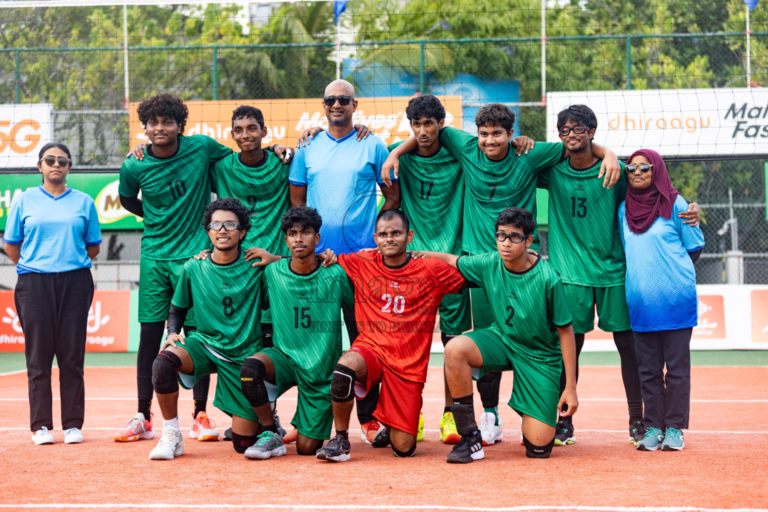 Milo National Junior Volleyball Championship 2025 Day 1 was held on Saturday, 22nd November 2025 at Ekuveni Turf Court Male', Maldives. Photos: Areef Adam / images.mv