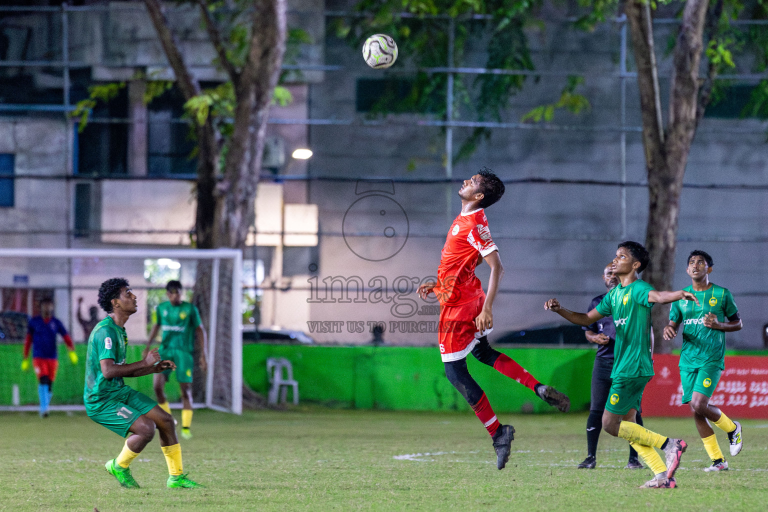 Maziya SRC vs Hurriya Sports Club in Day 12 of Dhivehi Youth League 2024 held at Henveiru Stadium on Wednesday , 18th December 2024. Photos: Shuu Abdul Sattar