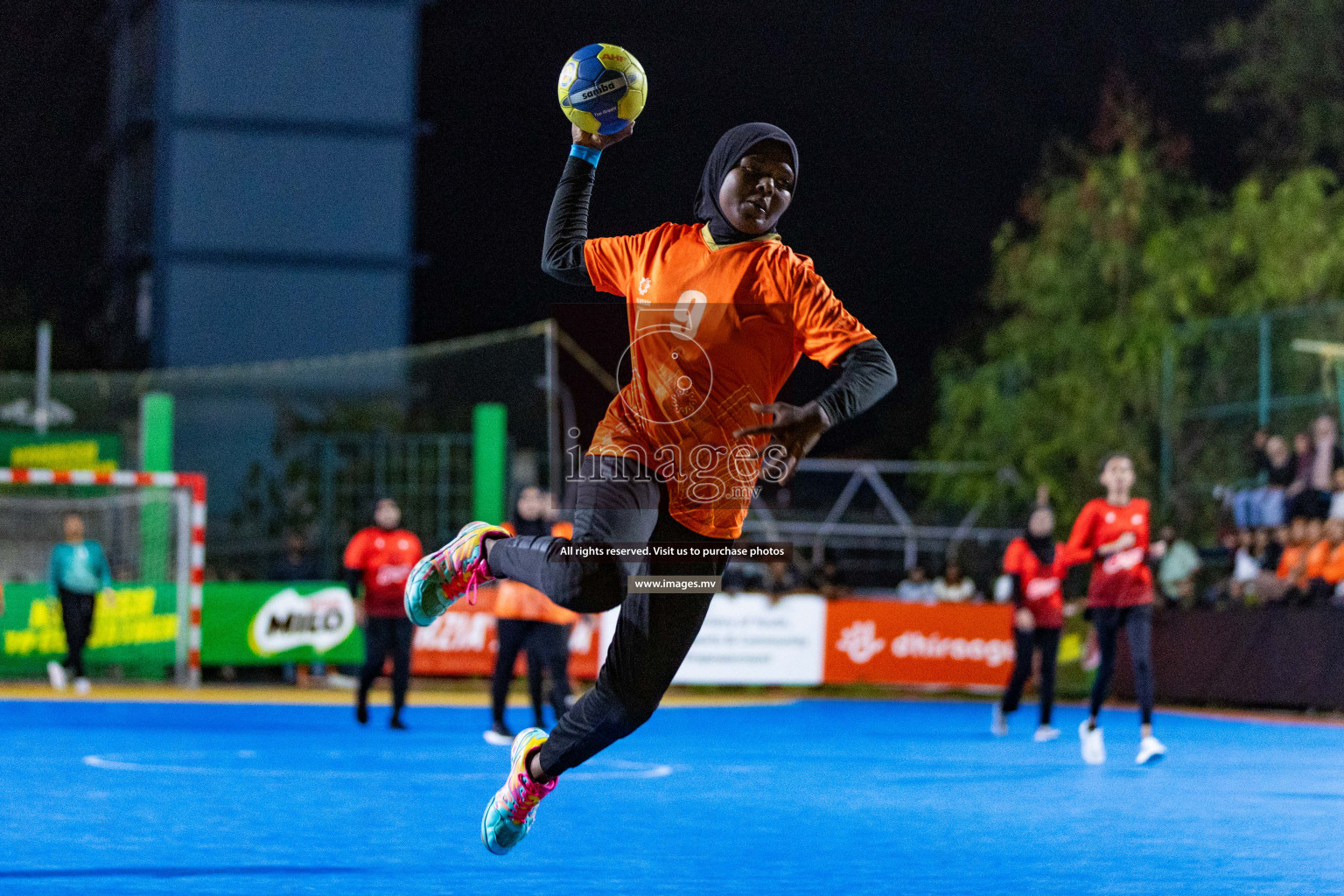 Day 2 of 7th Inter-Office/Company Handball Tournament 2023, held in Handball ground, Male', Maldives on Saturday, 17th September 2023 Photos: Nausham Waheed/ Images.mv