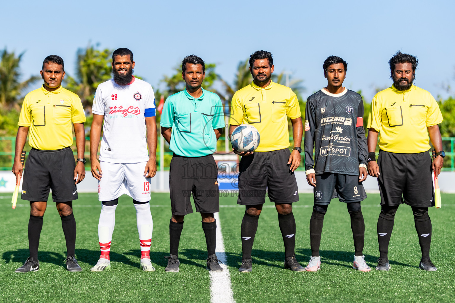 Furious FC vs JT Sports from Manadhoo Council Cup 2024 in N Manadhoo Maldives on Saturday, 24th February 2023. Photos: Nausham Waheed / images.mv