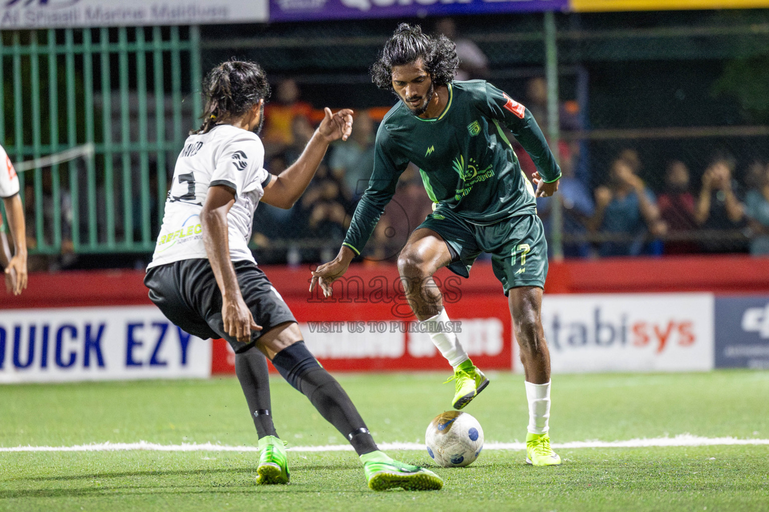 N Miladhoo vs Sh Milandhoo in zone round on Day 29 of Golden Futsal Challenge 2025 was held on Sunday , 2nd February 2025, in Hulhumale', Maldives. Photos: Shuu Abdul Sattar / images.mv