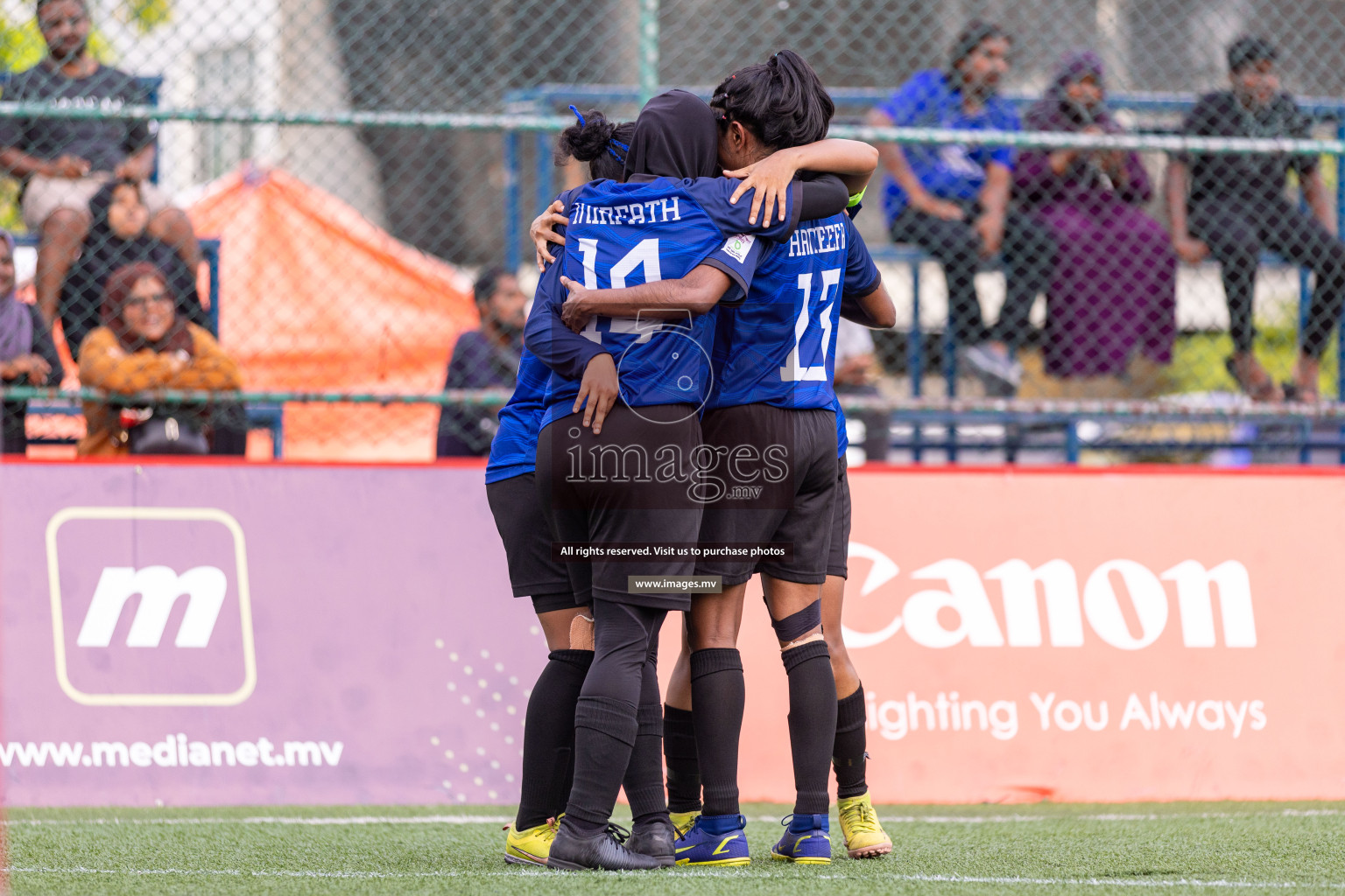 Fenaka vs Police in Eighteen Thirty 2023 held in Hulhumale, Maldives, on Sunday, 06 August 2023. Photos: Nausham Waheed / images.mv