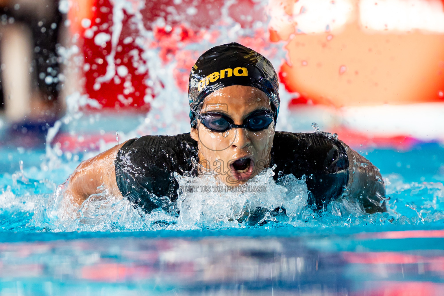 Day 6 of 20th Inter-school Swimming Competition 2024 held in Hulhumale', Maldives on Thursday, 17th October 2024. Photos: Nausham Waheed / images.mv