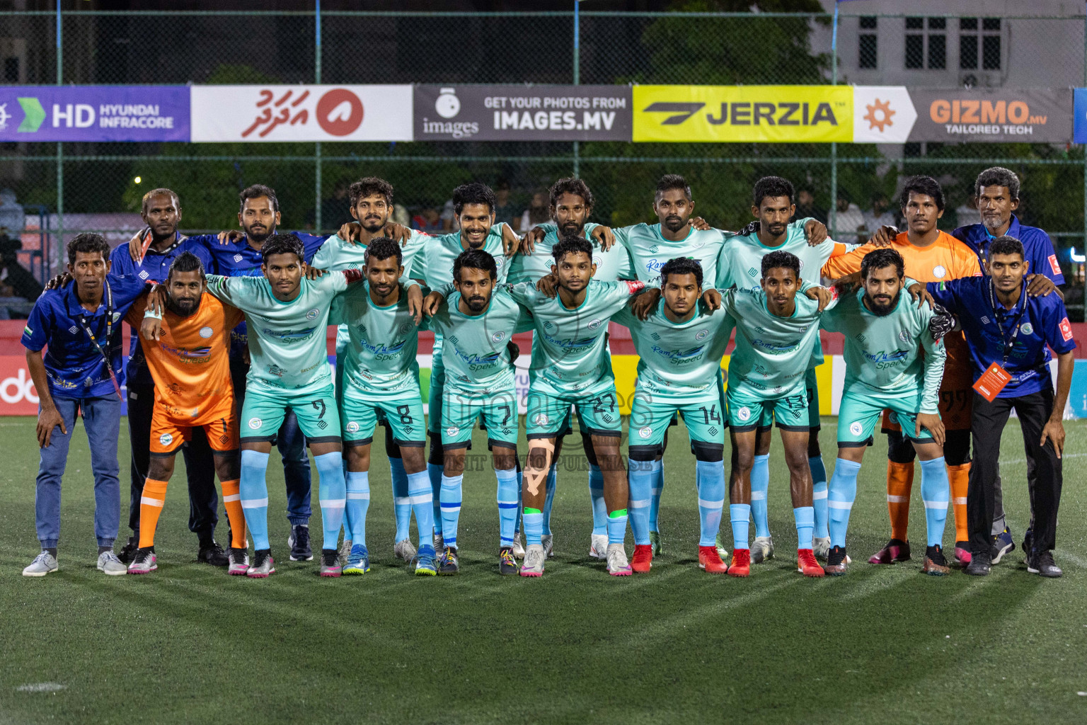 AA Thoddoo vs AA Feridhoo in Day 6 of Golden Futsal Challenge 2024 was held on Saturday, 20th January 2024, in Hulhumale', Maldives Photos: Nausham Waheed / images.mv