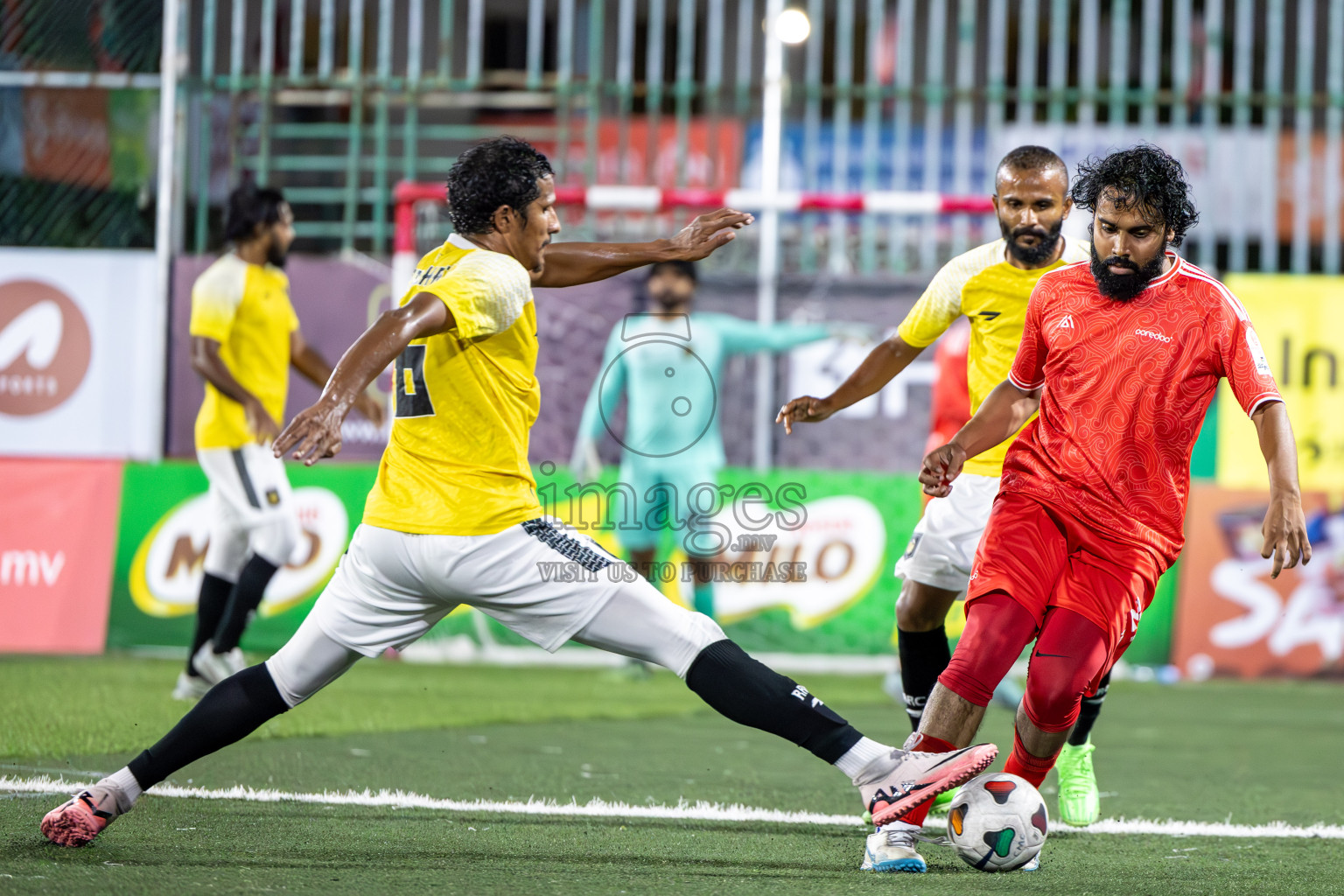 RRC vs Ooredoo Maldives in Club Maldives Cup 2024 held in Rehendi Futsal Ground, Hulhumale', Maldives on Saturday, 28th September 2024. Photos: Ismail Thoriq / images.mv