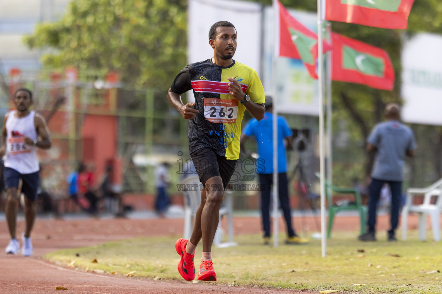 Day 1 of National Athletics Championship 2025 was held at Ekuveni Running Ground in Male', Maldives on Thursday, 14th August 2025. Photos: Hasni / images.mv