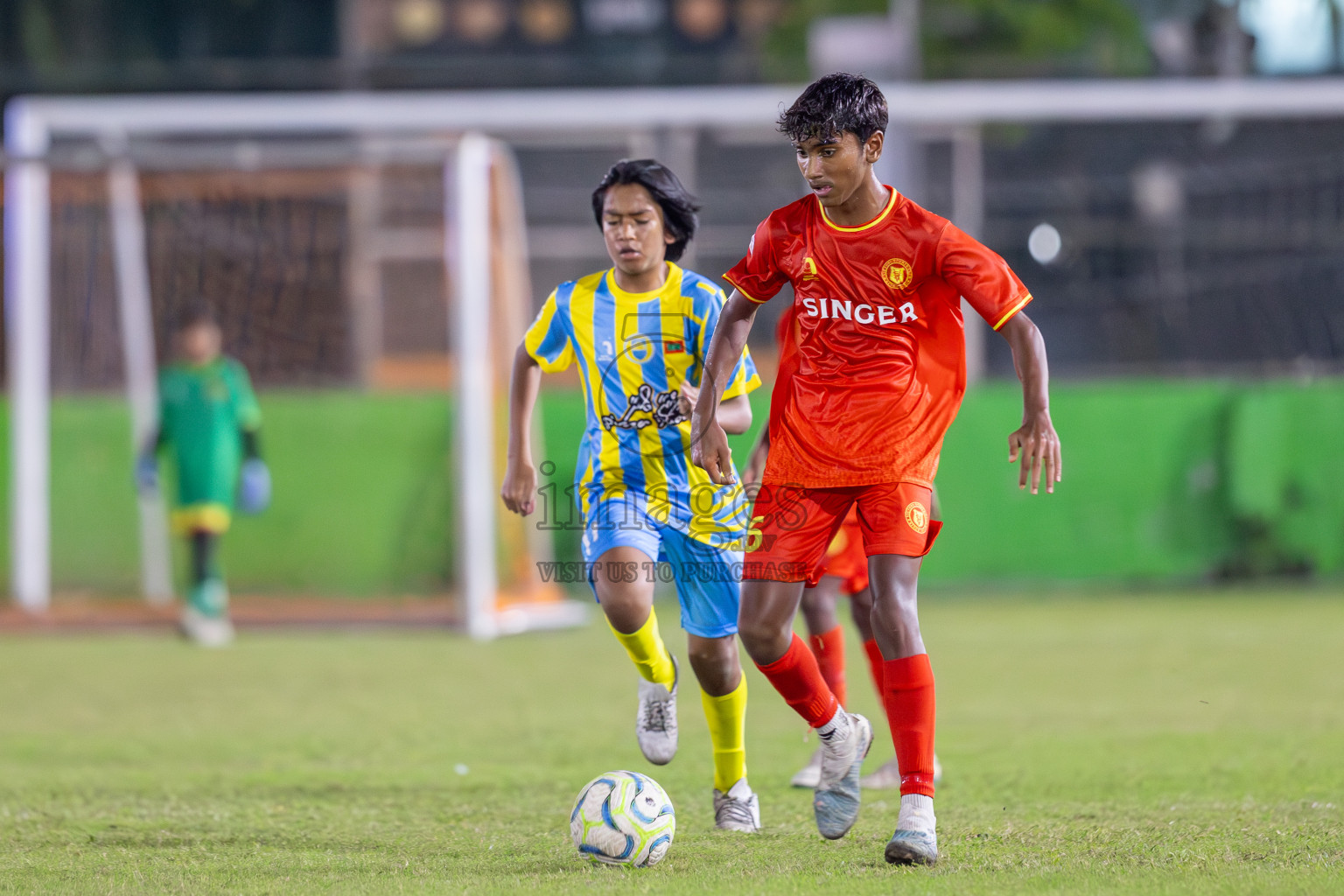 Dhivehi Youth League 2024 - Day 1. Matches held at Henveiru Stadium on 21st November 2024 , Thursday. Photos: Shuu Abdul Sattar/ Images.mv