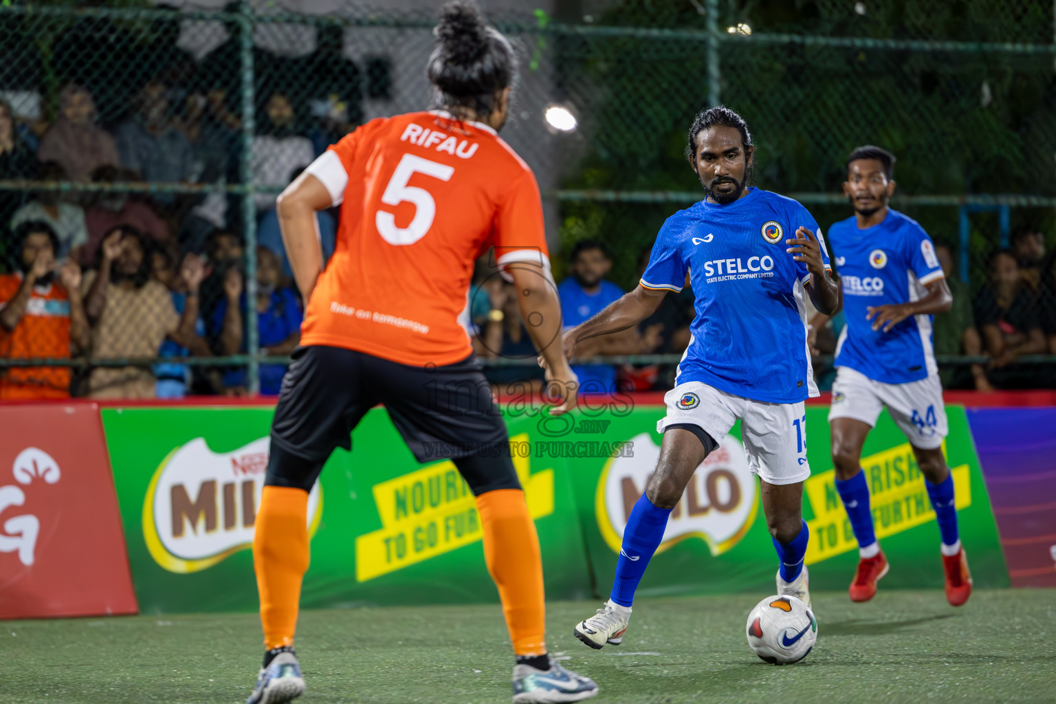 STELCO RC vs Dhiraagu in Club Maldives Cup 2024 held in Rehendi Futsal Ground, Hulhumale', Maldives on Wednesday, 2nd October 2024.
Photos: Ismail Thoriq / images.mv