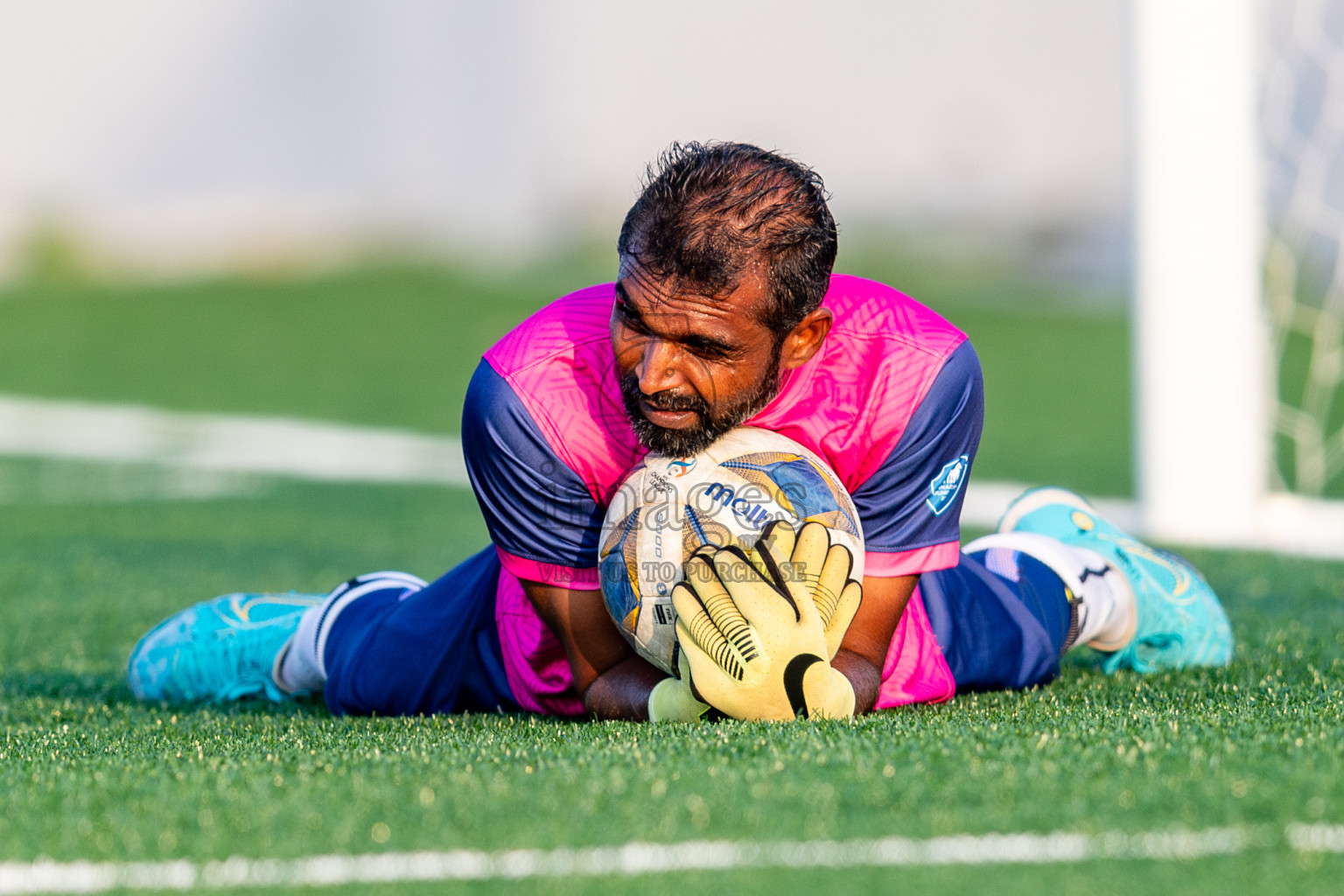 Baburu SC vs Kanmathi Juniors from Semi Final of Manadhoo Council Cup 2024 in N Manadhoo Maldives on Sunday, 25th February 2023. Photos: Nausham Waheed / images.mv