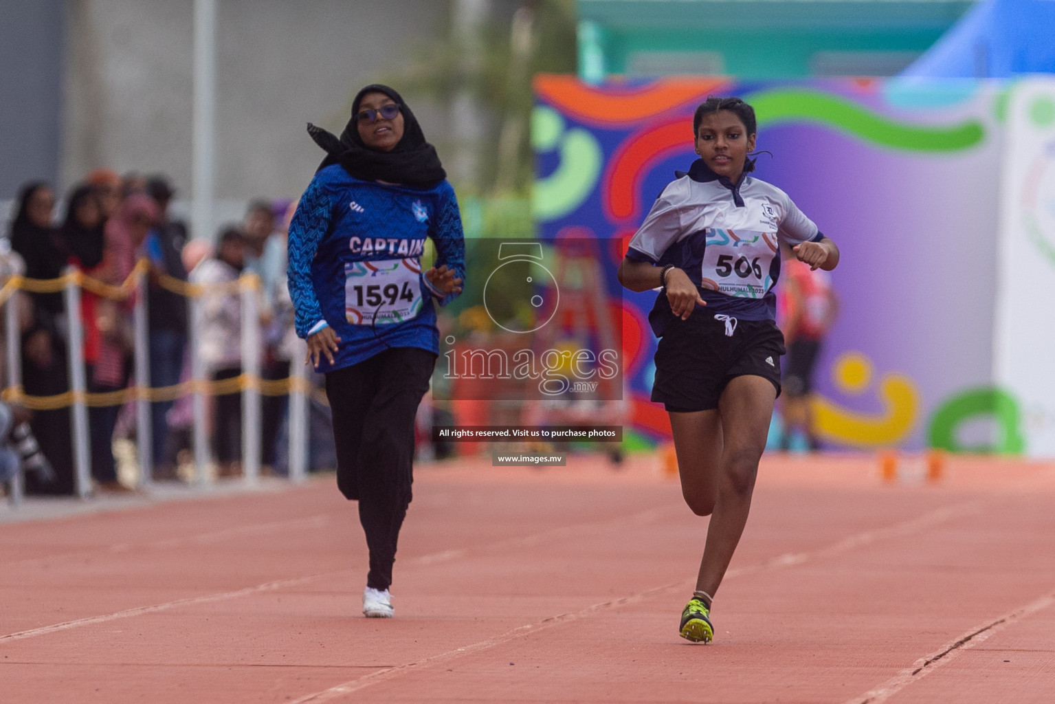 Day three of Inter School Athletics Championship 2023 was held at Hulhumale' Running Track at Hulhumale', Maldives on Tuesday, 16th May 2023. Photos: Shuu / Images.mv