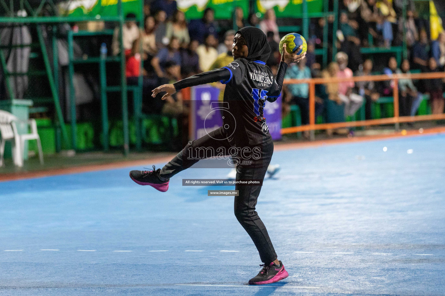 Day 12th of 6th MILO Handball Maldives Championship 2023, held in Handball ground, Male', Maldives on 1st June 2023 Photos: Shuu/ Images.mv