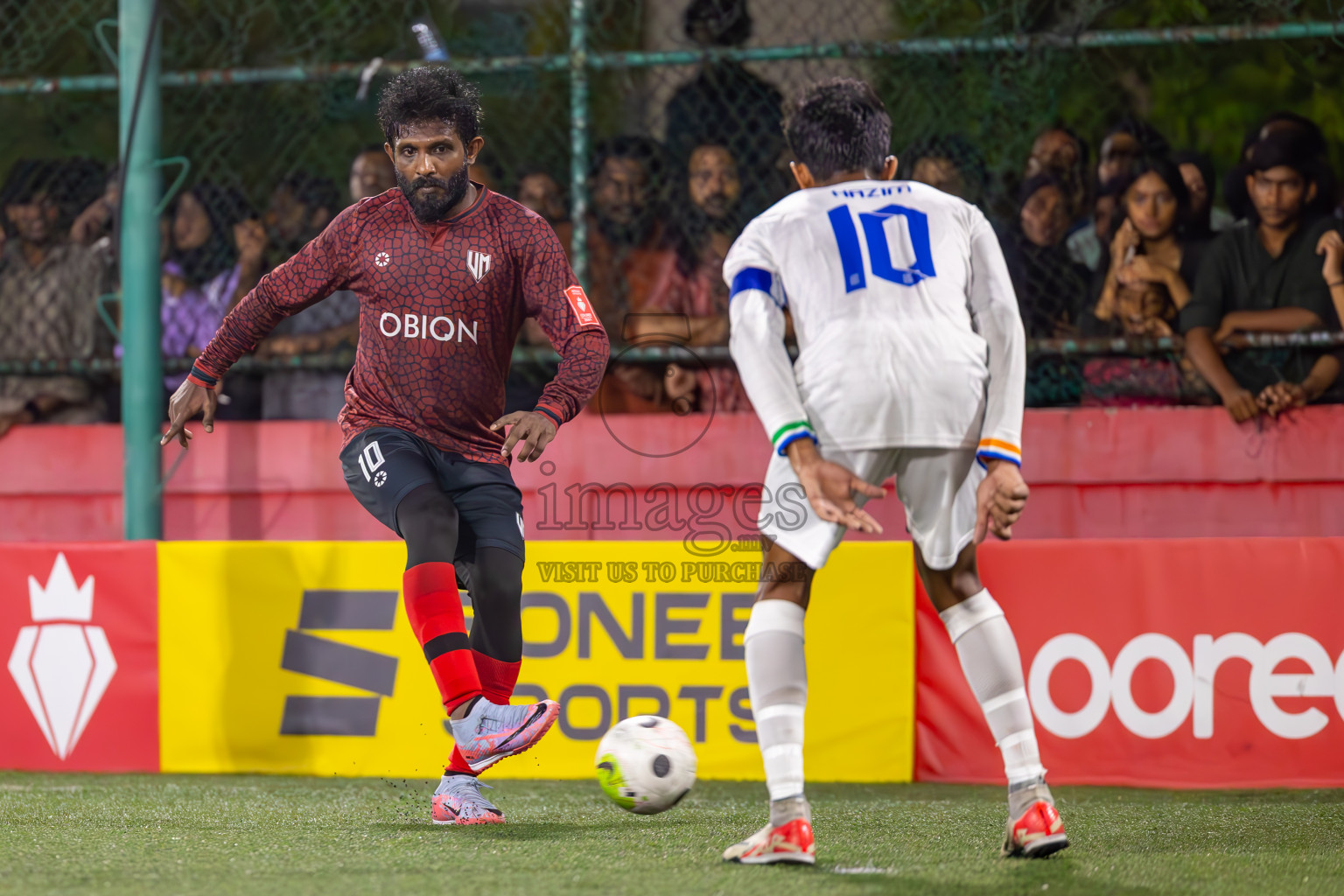 Vilimale vs S Hithadhoo in Quarter Finals of Golden Futsal Challenge 2024 which was held on Friday, 1st March 2024, in Hulhumale', Maldives Photos: Ismail Thoriq / images.mv