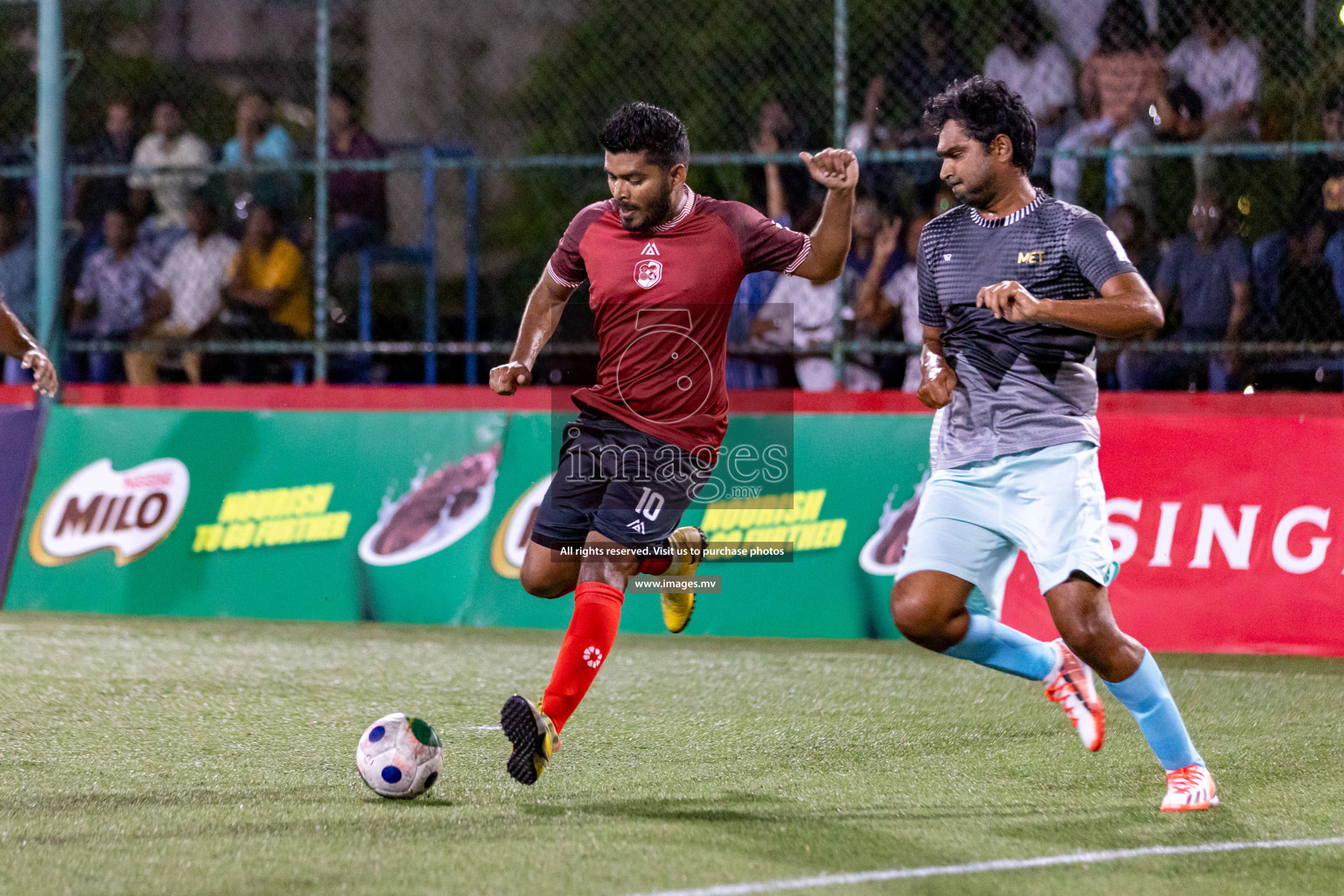 Club 220 vs METEOROLOGY in Club Maldives Cup Classic 2023 held in Hulhumale, Maldives, on Wednesday, 19th July 2023 Photos: Hassan Simah  / images.mv