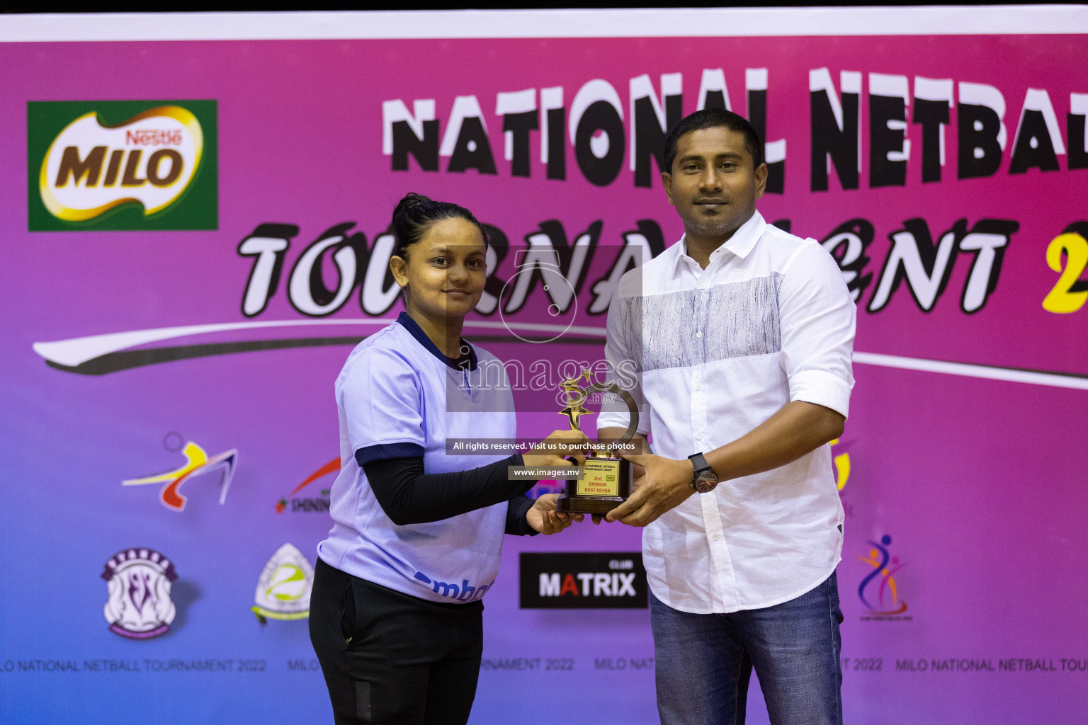 Club Green Streets vs Kulhudhufushi Y&RC in the 1st Division Final of Milo National Netball Tournament 2022 on 22nd July 2022 held in Social Center, Male', Maldives. Photographer: Shuu / images.mv