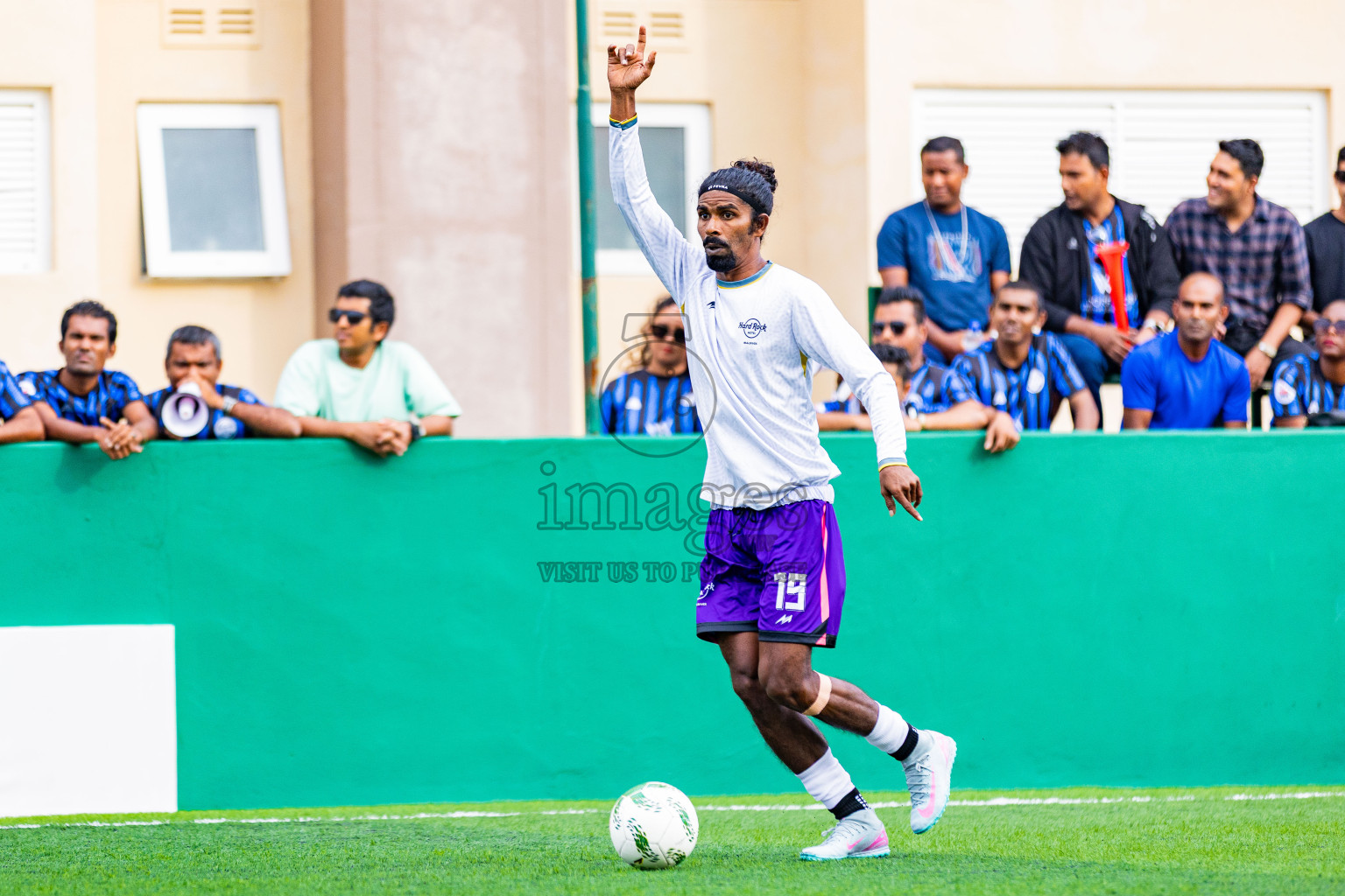 Waldorf Astoria vs Hard Rock Hotel in Semi Finals of Resort League 2025 (South Male Zone) day 14 was held on Thursday, 16th October 2025 in Crossroads's Maldives, Photos: Areef Adam / images.mv