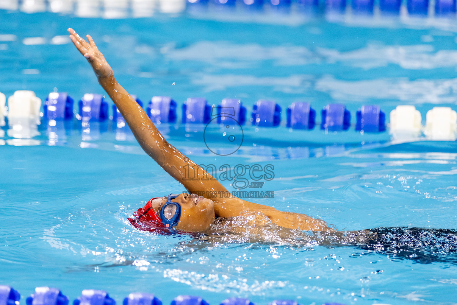 Day 4 of BML 6th National Kids Swimming Kids Festival 2025 held in Hulhumale', Maldives on Thursday, 6th November 2024. Photos: Hassan Simah / images.mv