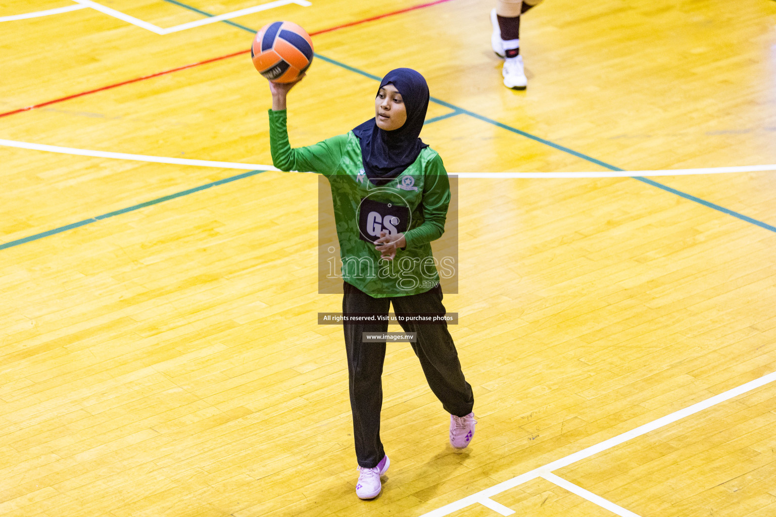 Day5 of 24th Interschool Netball Tournament 2023 was held in Social Center, Male', Maldives on 31st October 2023. Photos: Nausham Waheed / images.mv