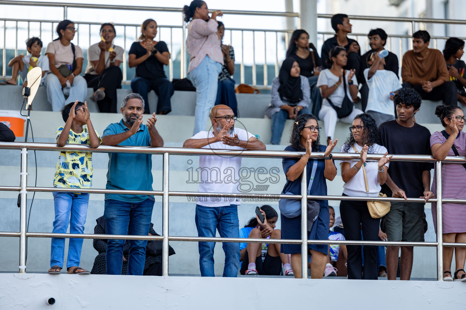 Day 2 of MWSC Interschool Athletics Championships 2024 held in Hulhumale Running Track, Hulhumale, Maldives on Sunday, 10th November 2024. 
Photos by: Hassan Simah / Images.mv