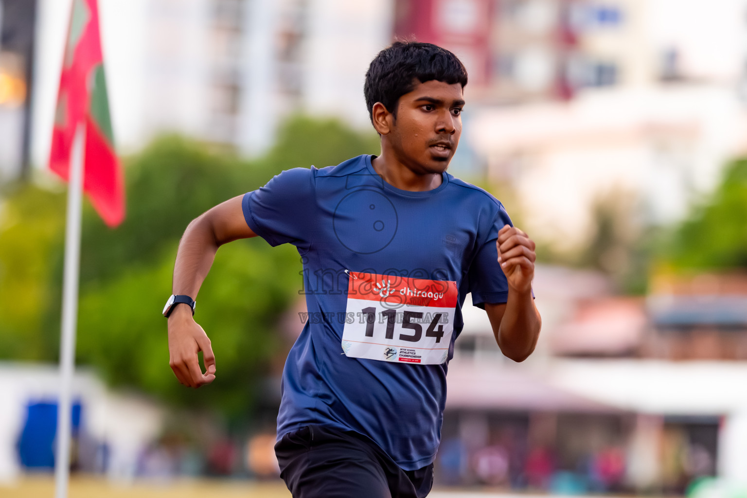 Day 4 of Inter-school Athletics Championship 2025 held in Ekuveni Synthetic Track, Male', Maldives on Thursday, 09th October 2025. Photos by: Nausham Waheed / Images.mv