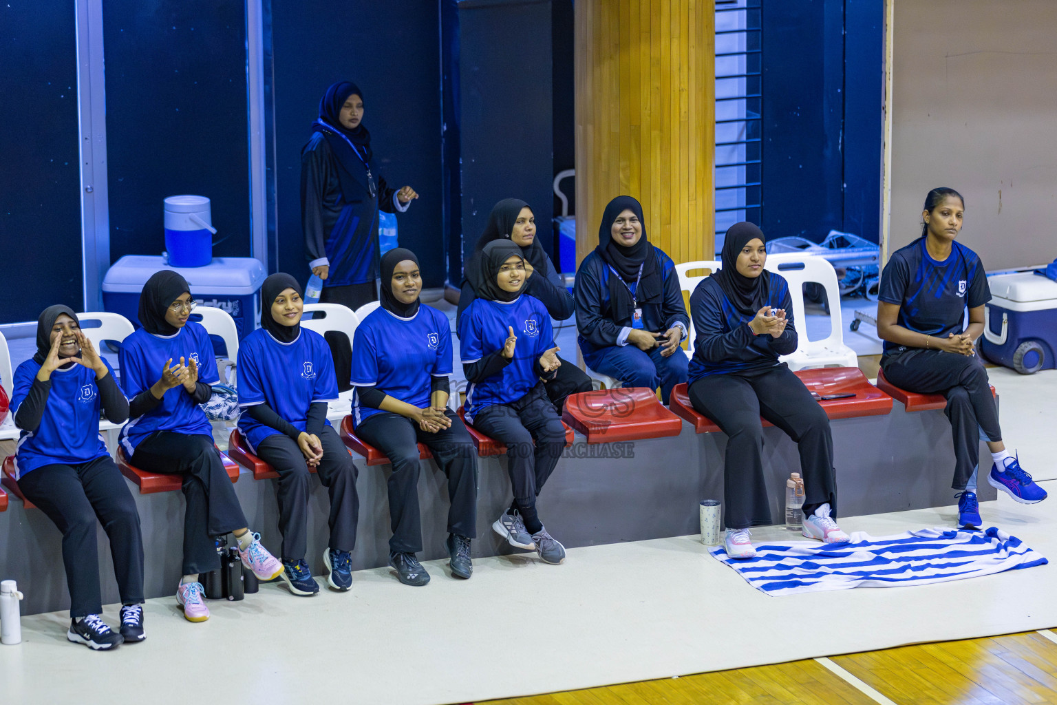 Day 4 of Inter-School Netball Tournament 2025 was held in Social Center Indoor Hall on Tuesday, 21th October 2025. Photos: Areef Adam / images.mv