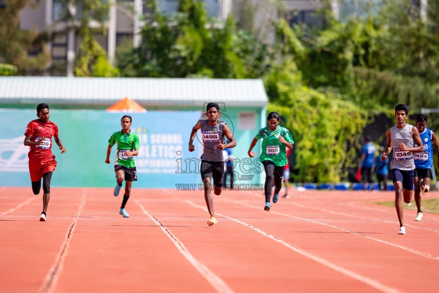 Day 3 of MWSC Interschool Athletics Championships 2024 held in Hulhumale Running Track, Hulhumale, Maldives on Monday, 11th November 2024. 
Photos by: Hassan Simah / Images.mv