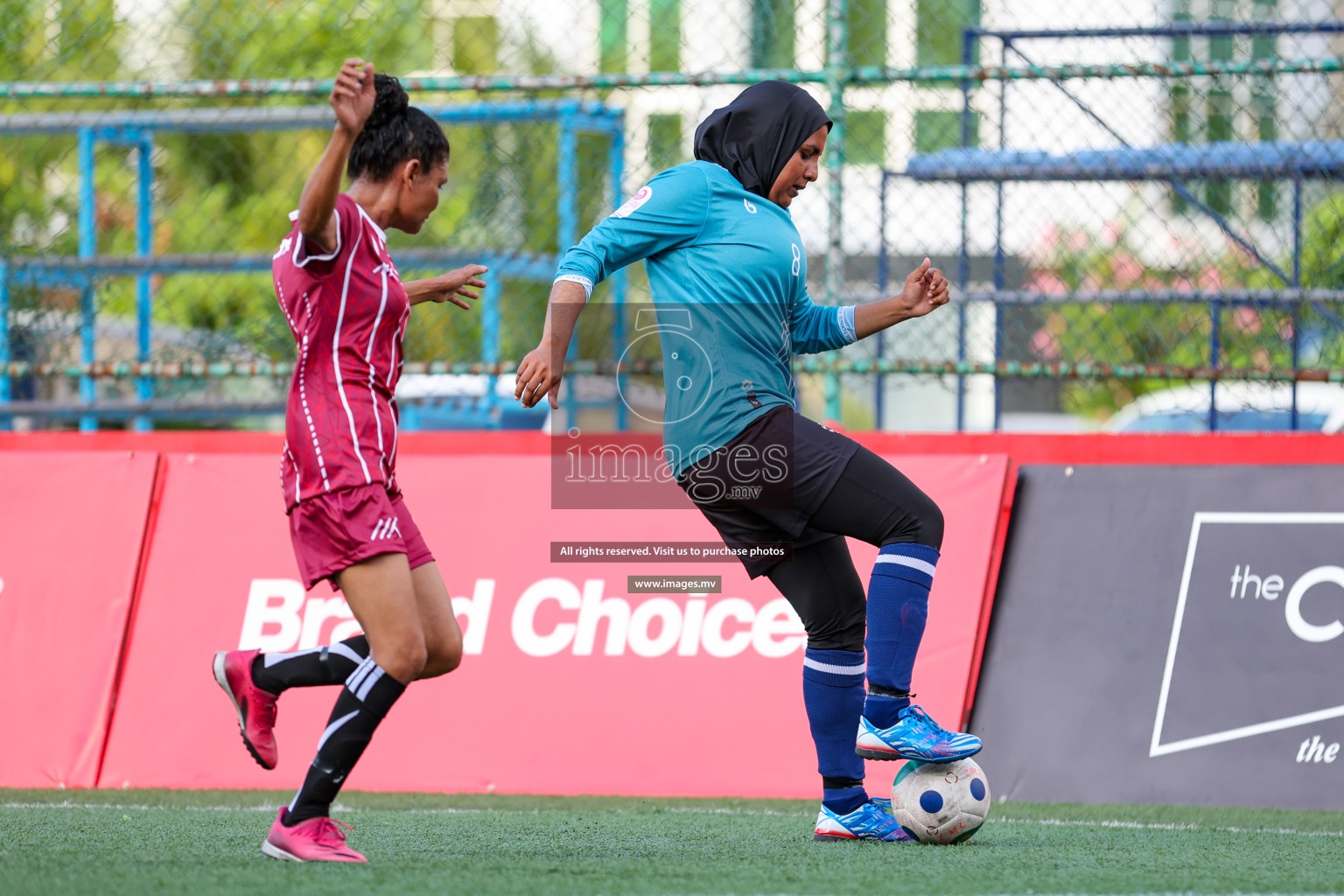 MIRA SC vs Club MYS in 18/30 Futsal Fiesta Classic 2023 held in Hulhumale, Maldives, on Tuesday, 18th July 2023 Photos: Nausham Waheed / images.mv