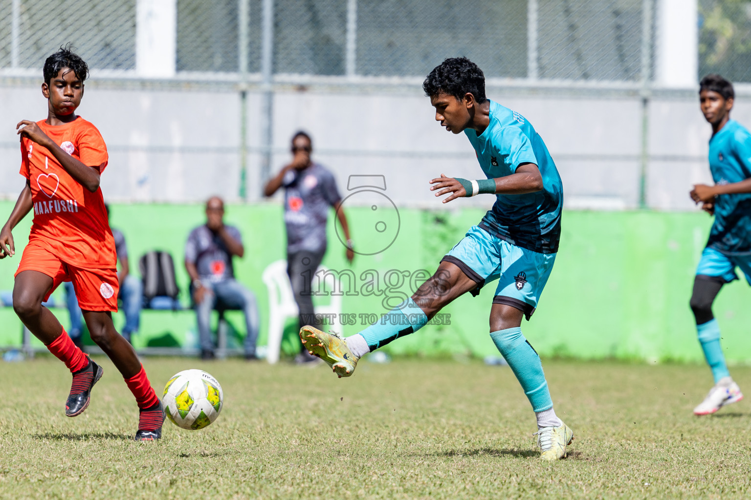 Day 4 of MILO Academy Championship 2024 (U-14) was held in Henveyru Stadium, Male', Maldives on Sunday, 3rd November 2024. 
Photos: Hassan Simah / Images.mv