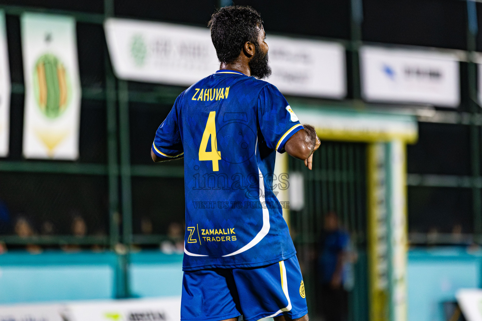 Day 3 of Laamehi Dhiggaru Ekuveri Futsal Challenge 2025 was held on Saturday, 26th July 2025, at Dhiggaru Futsal Ground, Dhiggaru, Maldives Photos: Areef / images.mv