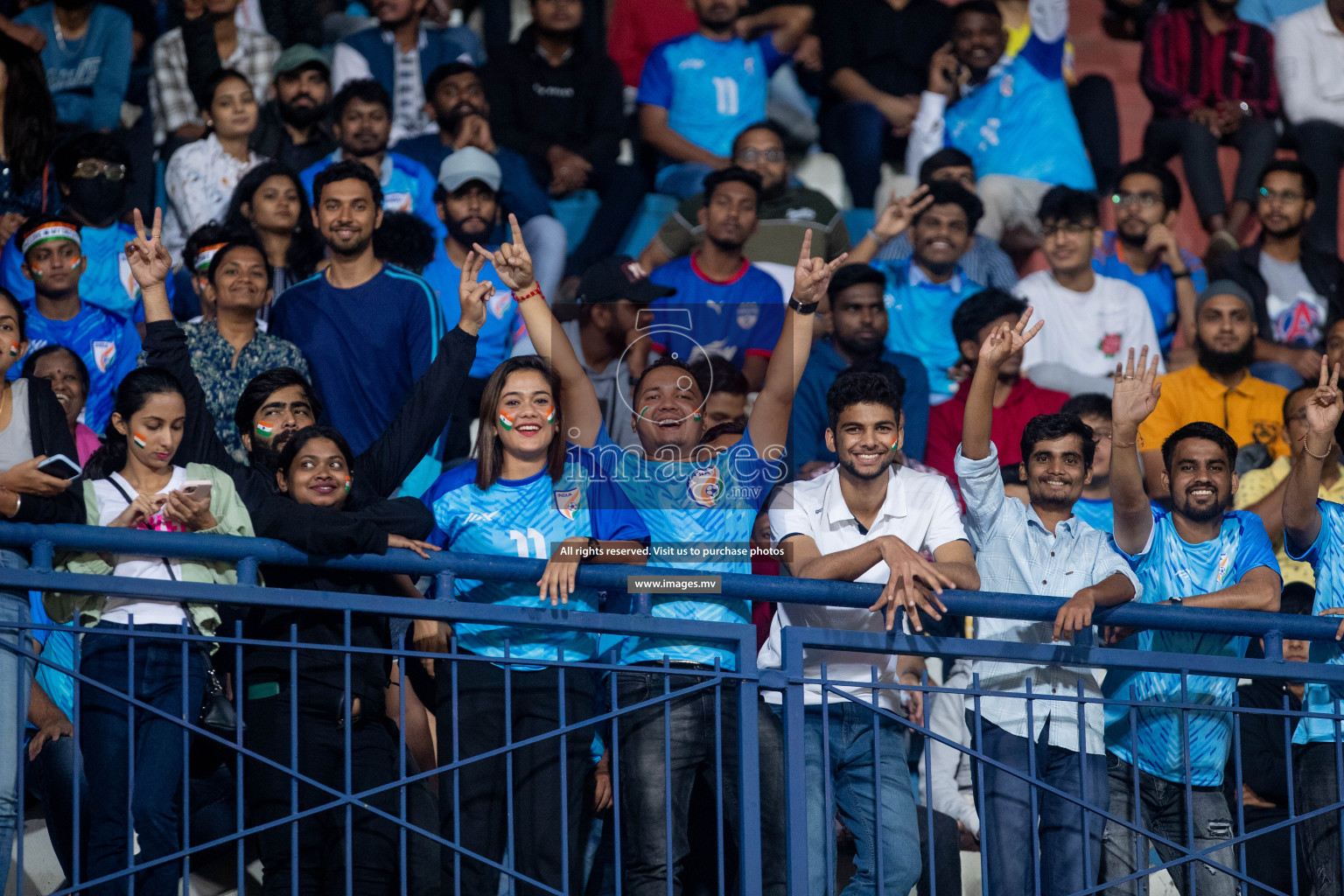 India vs Pakistan in the opening match of SAFF Championship 2023 held in Sree Kanteerava Stadium, Bengaluru, India, on Wednesday, 21st June 2023. Photos: Nausham Waheed / images.mv