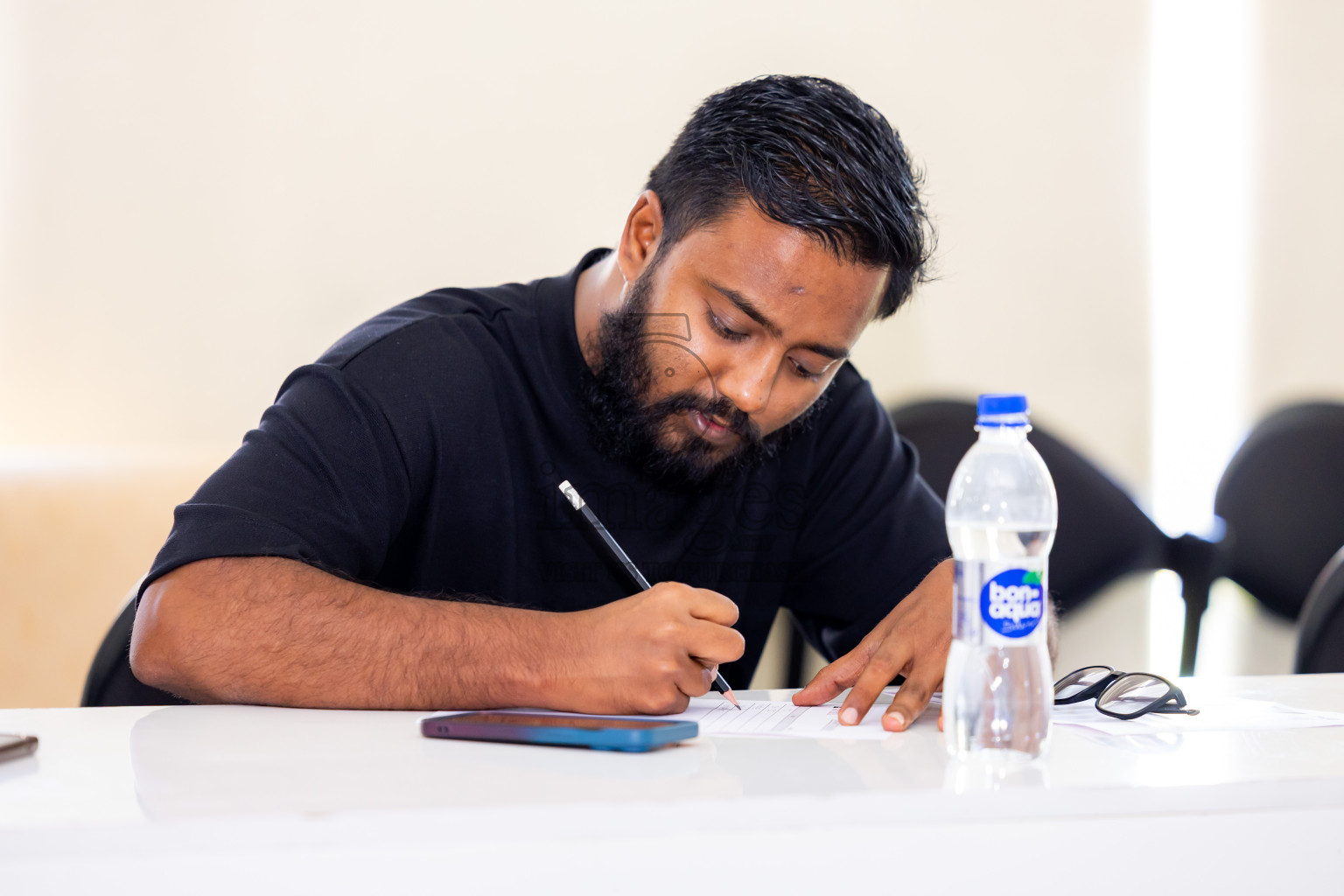 Draw Ceremony of FAM League Cup 2025 held in Male, Maldives, on Wednesday, 30th April 2025 Photos: Nausham Waheed / images.mv
