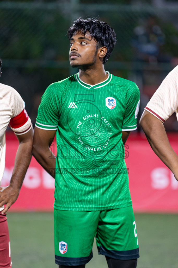 CLUB 220 vs HPSN in the Quarter Finals of Club Maldives Classic 2024 held in Rehendi Futsal Ground, Hulhumale', Maldives on Tuesday, 17th September 2024. 
Photos: Hassan Simah / images.mv