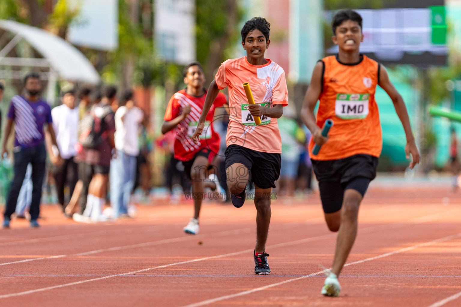 Day 3 of MILO Athletics Association Championship was held on Thursday, 7th May 2024 in Male', Maldives. Photos: Nausham Waheed