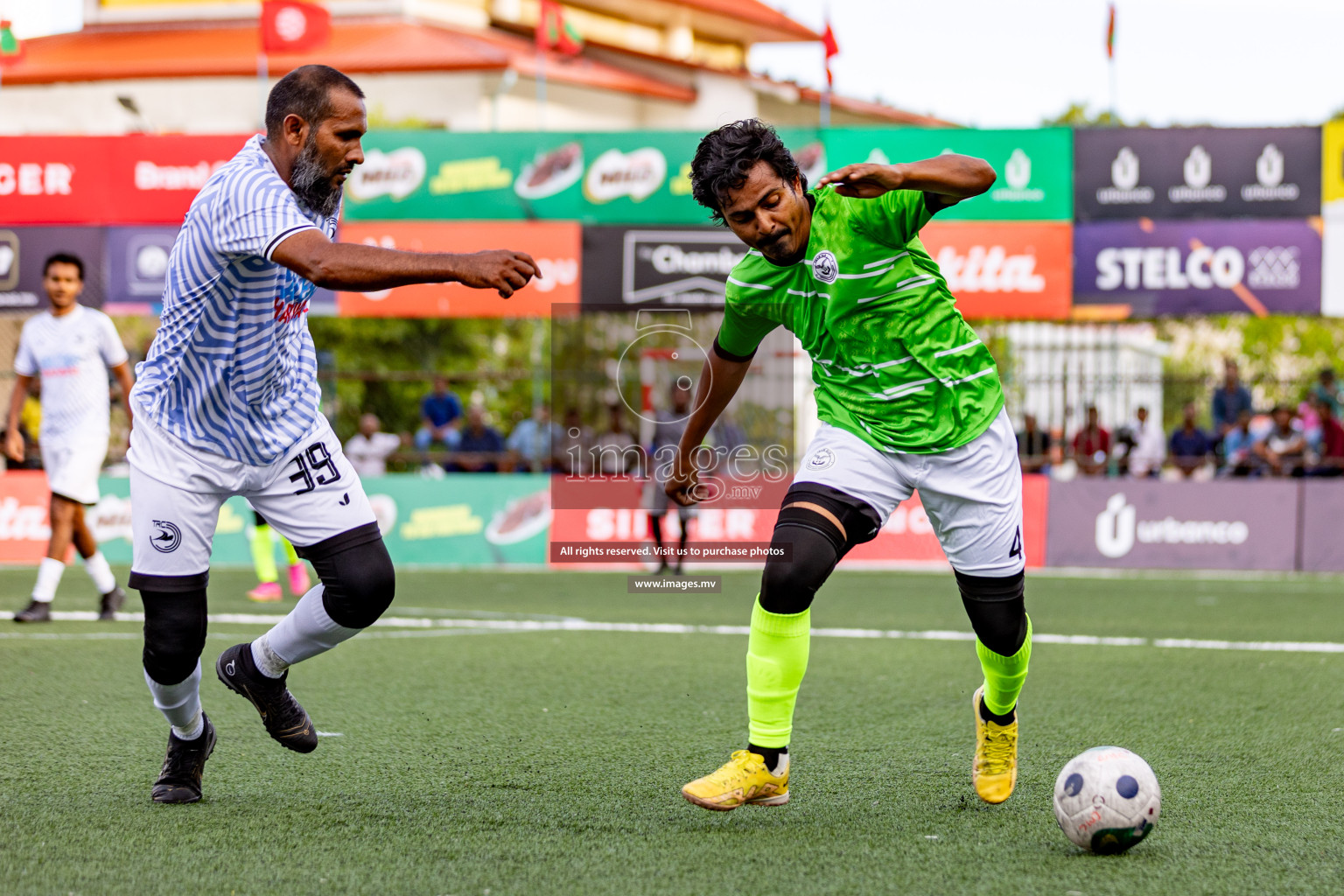 TEAM DJA vs TRC - Transport in Club Maldives Cup Classic 2023 held in Hulhumale, Maldives, on Wednesday, 19th July 2023 Photos: Hassan Simah  / images.mv