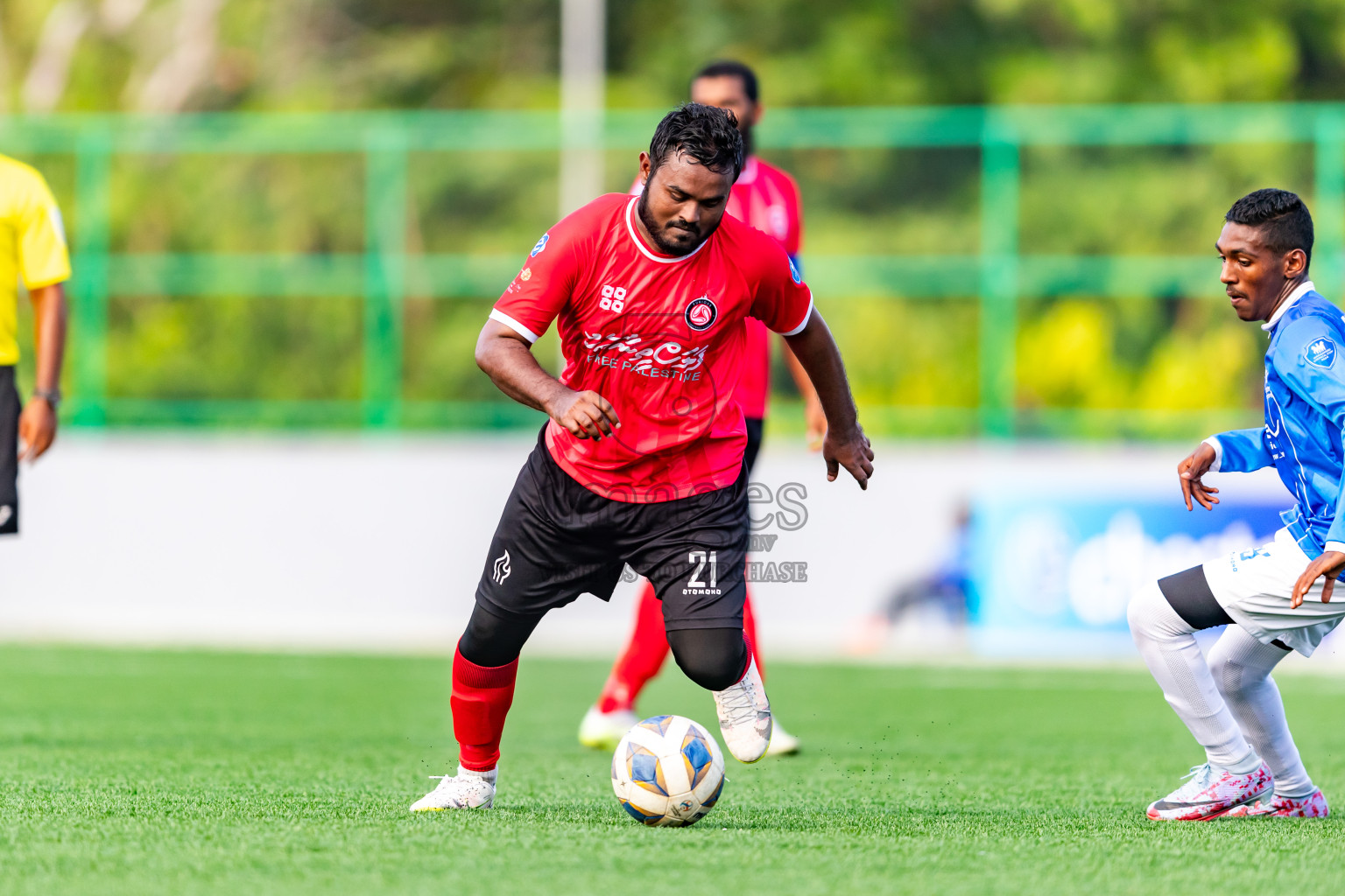 Furious FC vs Chester Academy from Manadhoo Council Cup 2024 in N Manadhoo Maldives on Thursday, 22nd February 2023. Photos: Nausham Waheed / images.mv