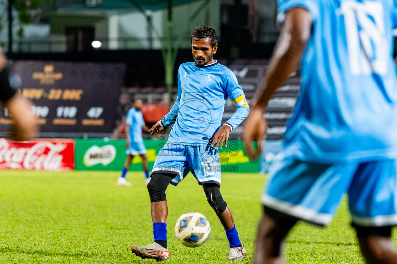 Addu City vs R Alifushi in Semi Finals of Gold Cup 2024 held at National Football Stadium on Saturday, 21st December 2024. Photos: Nausham Waheed / Images.mv