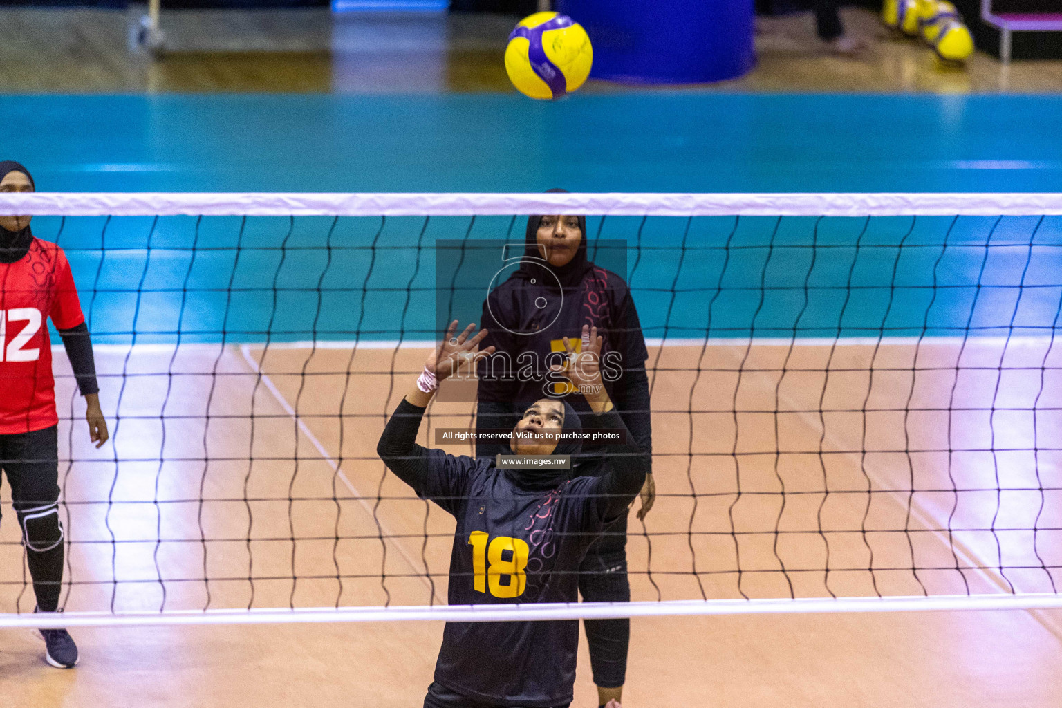 Volleyball Association Cup 2022-Women's Division-Match Day 4 was held in Male', Maldives on Friday, 27th May 2022 at Social Center Indoor Hall. Photos By: Ismail Thoriq/images.mv